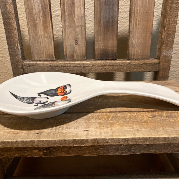 Halloween Gnome Spoon,  Witch Gnomes Melamine Spoon Rest, Halloween Witch Gnomes - Picture 10 of 13